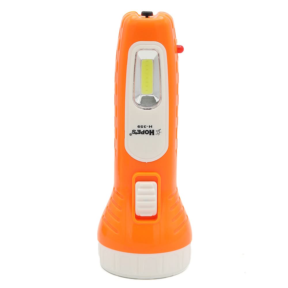 Hopes 1 LED Torch H-359 - Orange, Home & Lifestyle, Emergency Lights & Torch, Chase Value, Chase Value