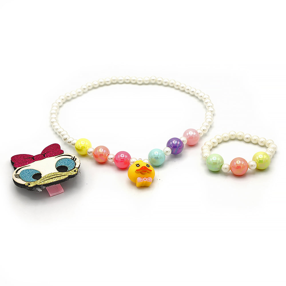 Gift Set - White, Kids, Jewellery Sets, Chase Value, Chase Value