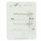 Hair Pin & Clip (AY-1) - Silver, Women, Hair And Head Jewellery, Chase Value, Chase Value
