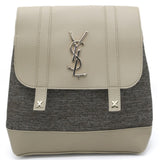 Girls Fancy Backpack H-93 - Beige & Brown, Kids, Kids Bags, Chase Value, Chase Value