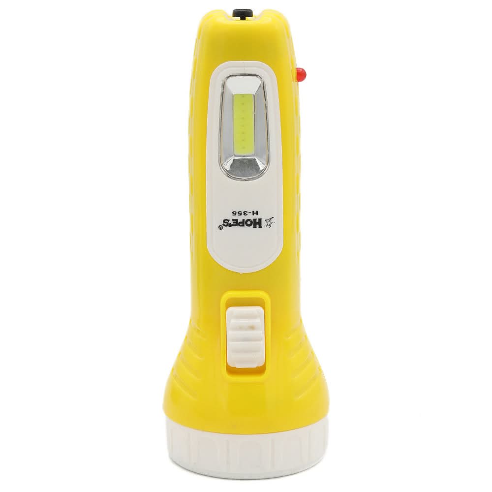 Hopes 2 LED Torch H-355 - Yellow, Home & Lifestyle, Emergency Lights & Torch, Chase Value, Chase Value