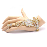 Women's AD Fancy Anja Braclet - D - Golden, Women, Bangles & Bracelets, Chase Value, Chase Value