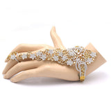 Women's AD Fancy Anja Braclet - B - Golden, Women, Bangles & Bracelets, Chase Value, Chase Value