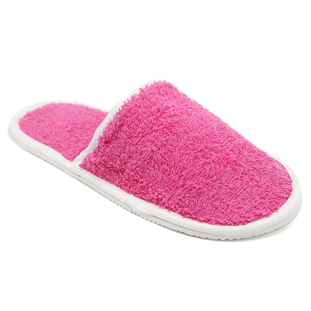 Bath Slippers - Dark Pink, Men, Women, Slippers, Chase Value, Chase Value