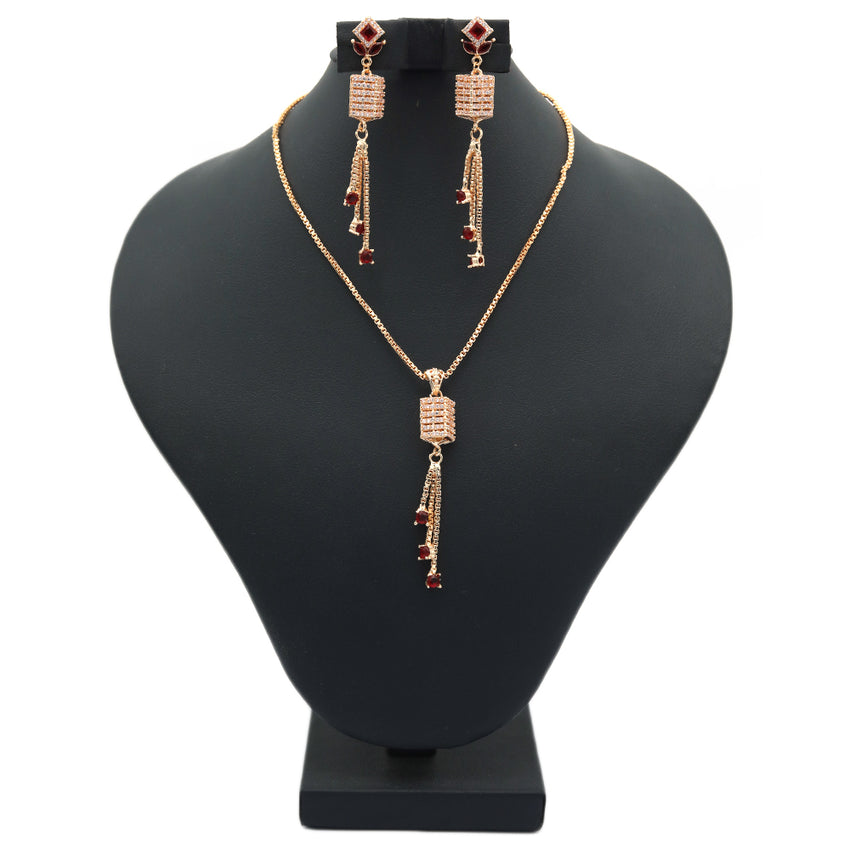 Women's Locket Set - A - Copper, Maroon, Women, Chains & Lockets, Chase Value, Chase Value