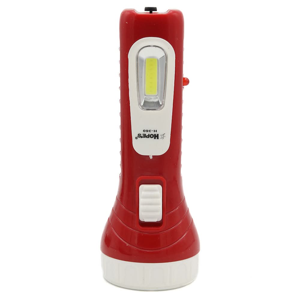 Hopes 2 LED Torch H-360 - Maroon, Home & Lifestyle, Emergency Lights & Torch, Chase Value, Chase Value