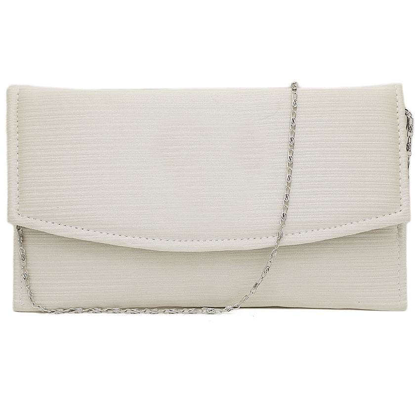 Women's Clutch - Off White, Women, Clutches, Chase Value, Chase Value