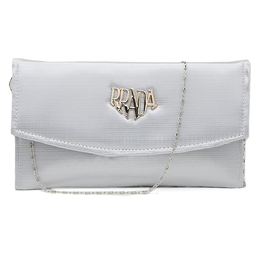Women's Clutch - Silver, Women, Clutches, Chase Value, Chase Value