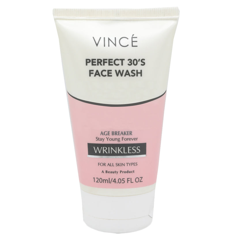 Vince Wrinkless Face Wash 120Ml, Beauty & Personal Care, Face Washes, Vince, Chase Value