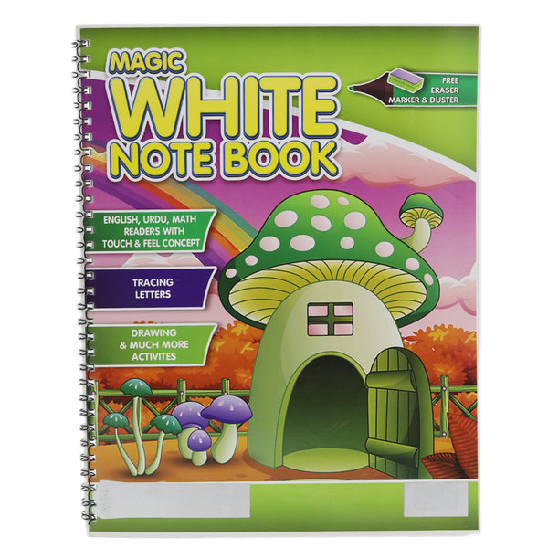 Magic White Notebook - Multi, Kids, Pencil Boxes And Stationery Sets, Chase Value, Chase Value