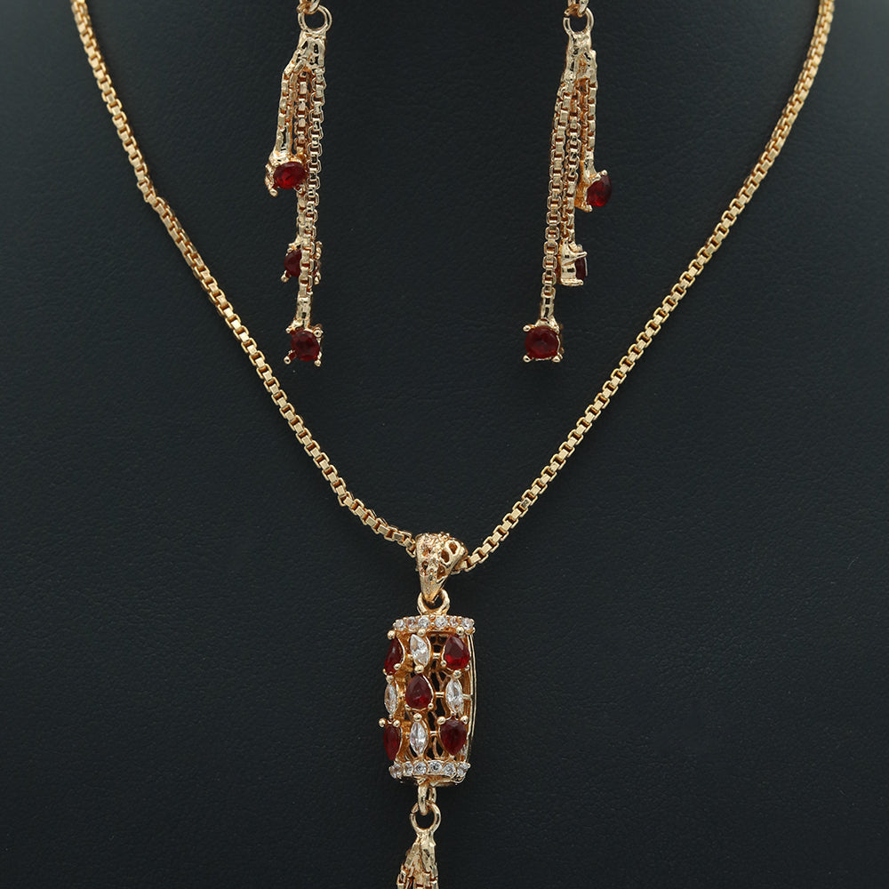 Women's Locket Set - B - Copper, Maroon, Women, Chains & Lockets, Chase Value, Chase Value