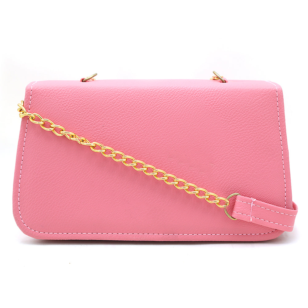 Women's Shoulder Bag - Pink, Women, Bags, Chase Value, Chase Value