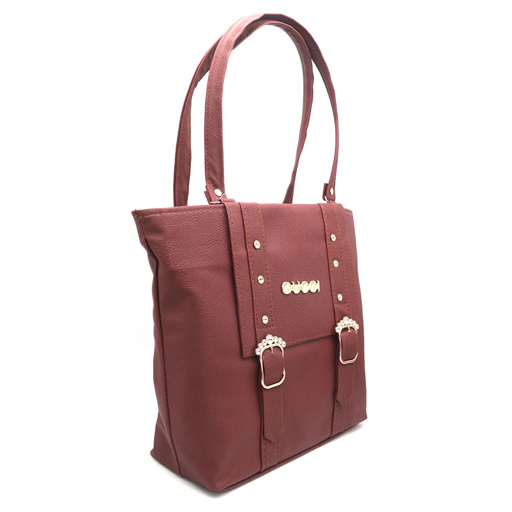 Women's Fancy Handbag 6897 - Maroon, Women, Bags, Chase Value, Chase Value