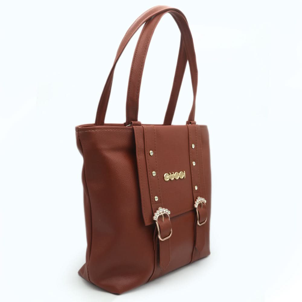 Women's Fancy Handbag 6897 - Brown, Women, Bags, Chase Value, Chase Value