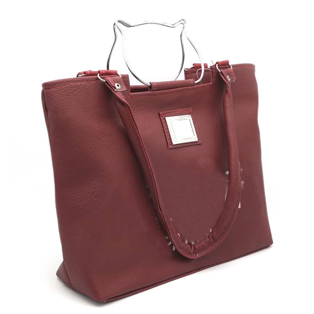Women's Fancy Handbag 888 - Maroon, Women, Bags, Chase Value, Chase Value