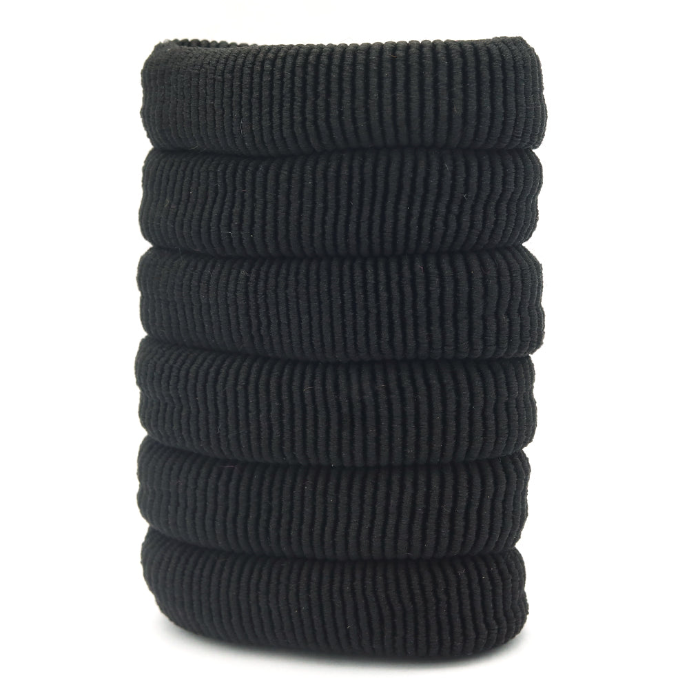 Girls Pony Box 6Pc - B - Black, Kids, Hair Accessories, Chase Value, Chase Value