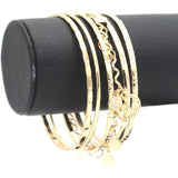 Women's Bangle - Golden, Women, Bangles & Bracelets, Chase Value, Chase Value