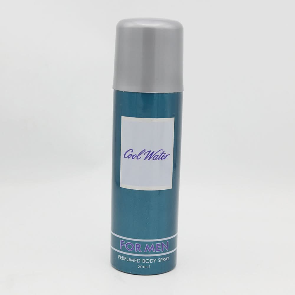 Cool Water Body Spray 200ml For Men, Beauty & Personal Care, Men Body Spray And Mist, Chase Value, Chase Value