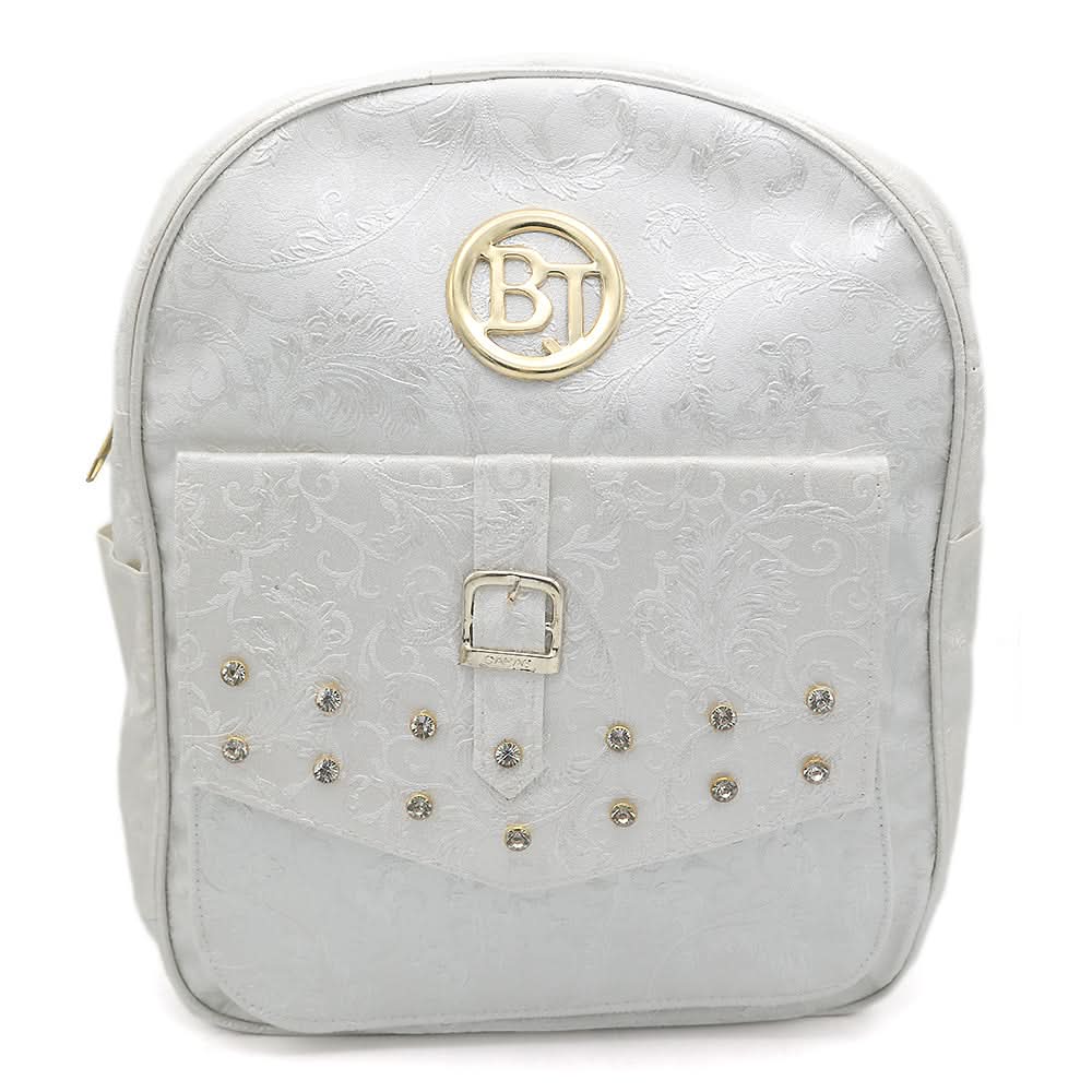 Women's Backpack 6559 - Silver, Women, Bags, Chase Value, Chase Value