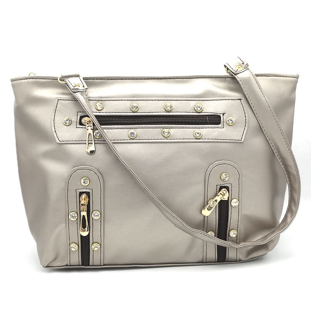 Women's Handbag 7651 - Golden, Women, Bags, Chase Value, Chase Value