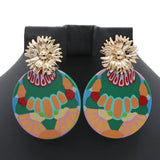 Fancy Earing - Green, Women, Earrings & Tops, Chase Value, Chase Value