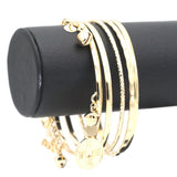 Women's Bangle - Golden, Women, Bangles & Bracelets, Chase Value, Chase Value