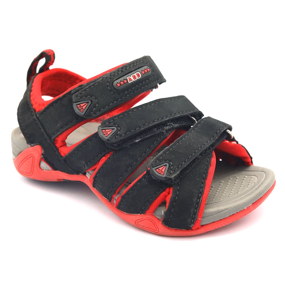 Boys Kito Sandal (RC1) - Red, Kids, Boys Sandals, Chase Value, Chase Value