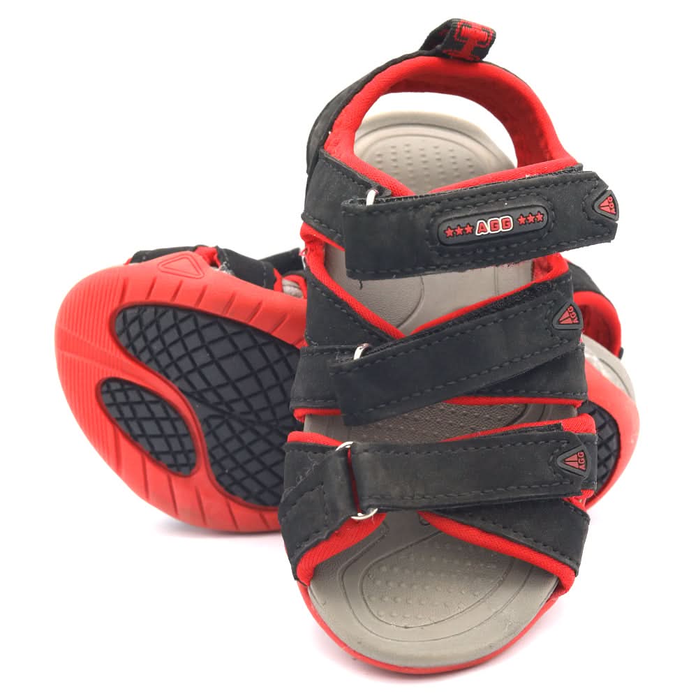 Boys Kito Sandal (RC1) - Red, Kids, Boys Sandals, Chase Value, Chase Value