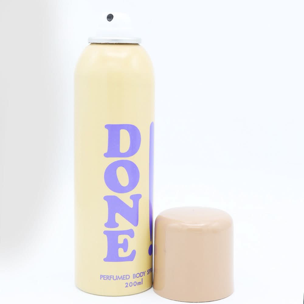 Done Body Spray 200ml For Men, Beauty & Personal Care, Men Body Spray And Mist, Chase Value, Chase Value