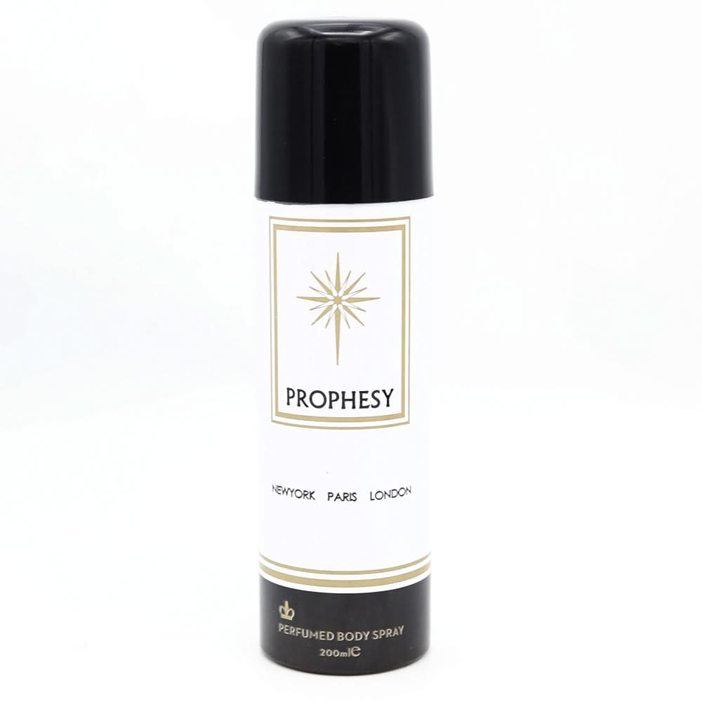 Prophesy Newyork Paris London Body Spray 200ml for Men, Beauty & Personal Care, Men Body Spray And Mist, Chase Value, Chase Value