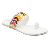Girls Slipper - White, Kids, Girls Slippers, Chase Value, Chase Value