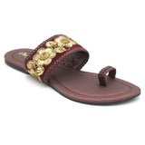 Girls Slipper - Maroon, Kids, Girls Slippers, Chase Value, Chase Value