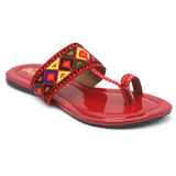 Girls Slipper - Red, Kids, Girls Slippers, Chase Value, Chase Value
