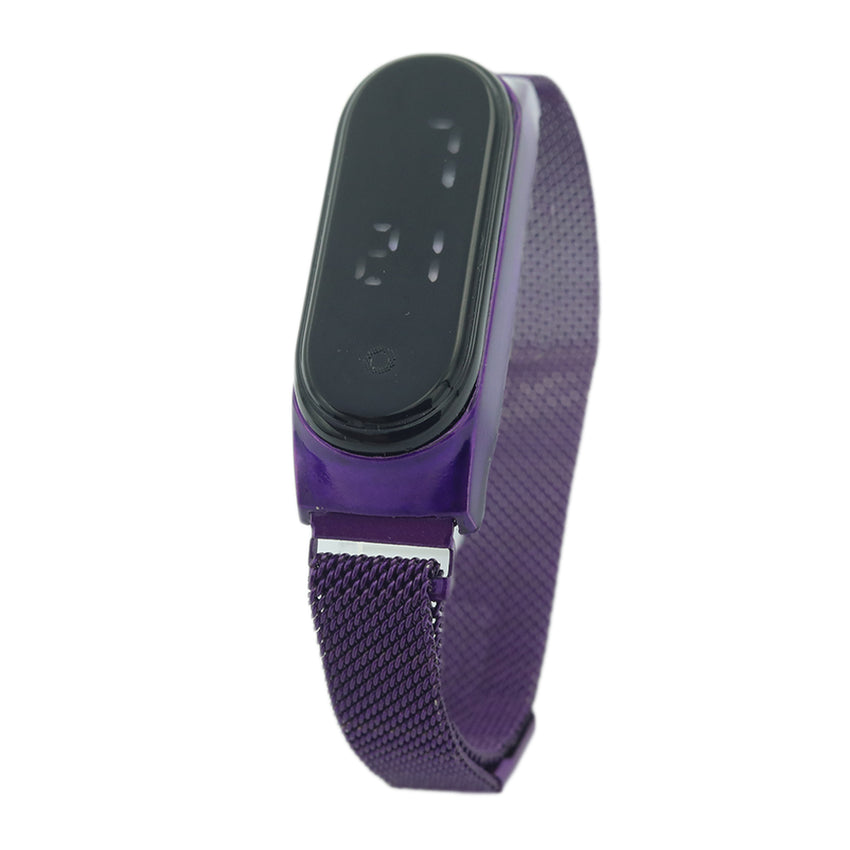 Women's Watch Magnet LED - Purple, Women, Watches, Chase Value, Chase Value