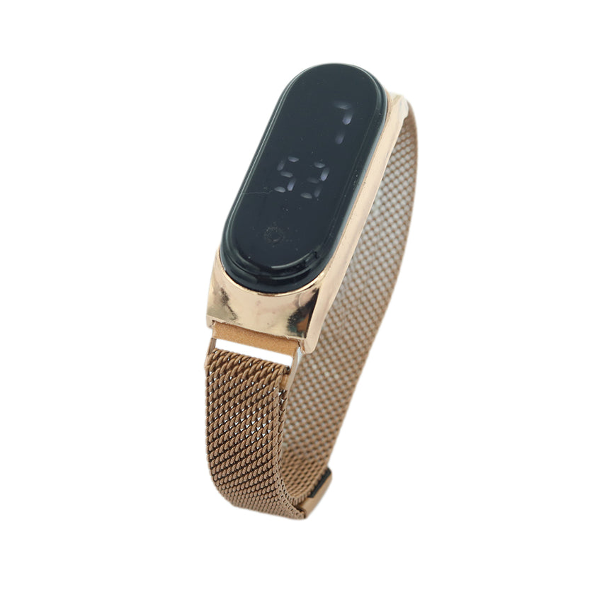 Women's Watch Magnet LED - Golden, Women, Watches, Chase Value, Chase Value