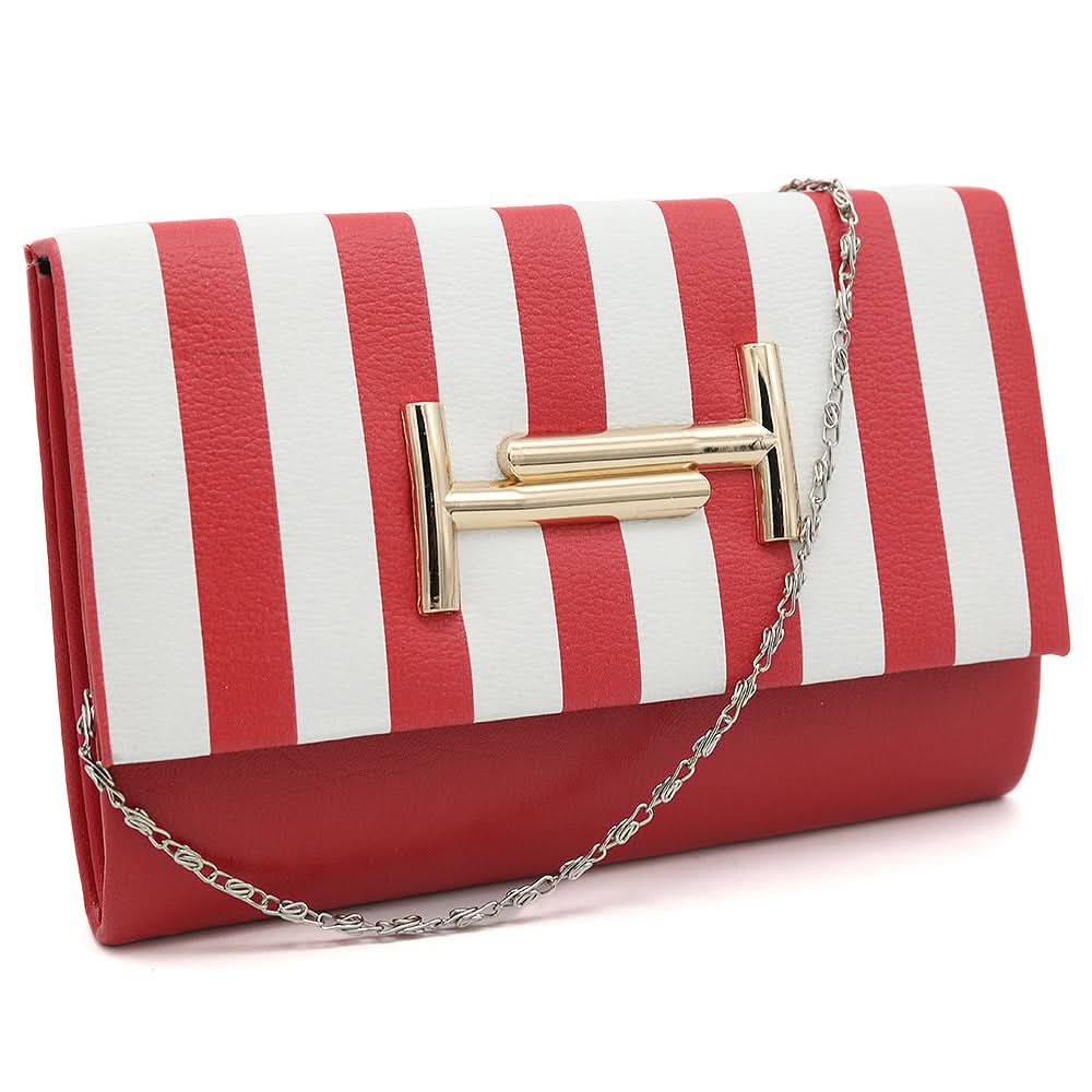 Women's Clutch K-2028 - Red, Women, Clutches, Chase Value, Chase Value