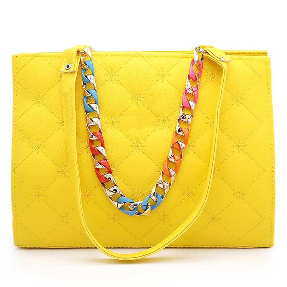 Women's Bag - Yellow, Women, Bags, Chase Value, Chase Value