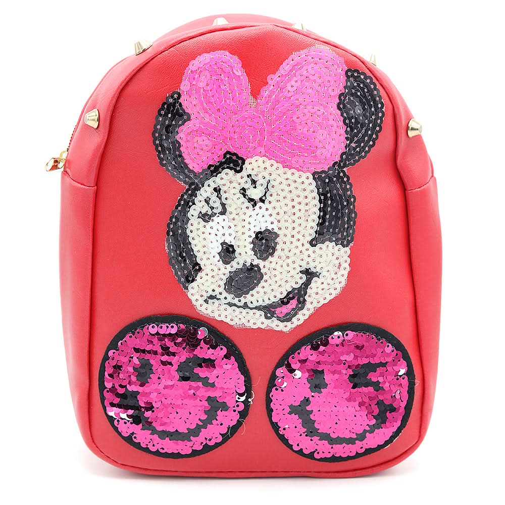 Girls Backpack 7572F - Red, Kids, School And Laptop Bags, Chase Value, Chase Value