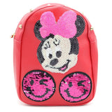 Girls Backpack 7572F - Red, Kids, School And Laptop Bags, Chase Value, Chase Value