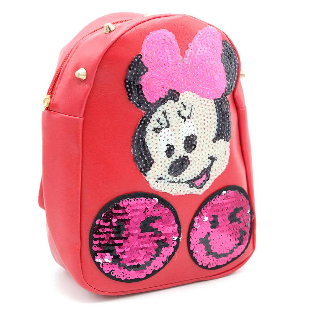 Girls Backpack 7572F - Red, Kids, School And Laptop Bags, Chase Value, Chase Value