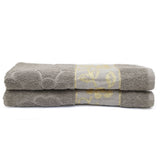 Embossed Flower Bath Towel - Light Brown, Home & Lifestyle, Bath Towels, Chase Value, Chase Value