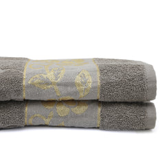Embossed Flower Bath Towel - Light Brown, Home & Lifestyle, Bath Towels, Chase Value, Chase Value