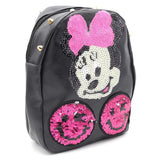 Girls Backpack 7572F - Black, Kids, School And Laptop Bags, Chase Value, Chase Value