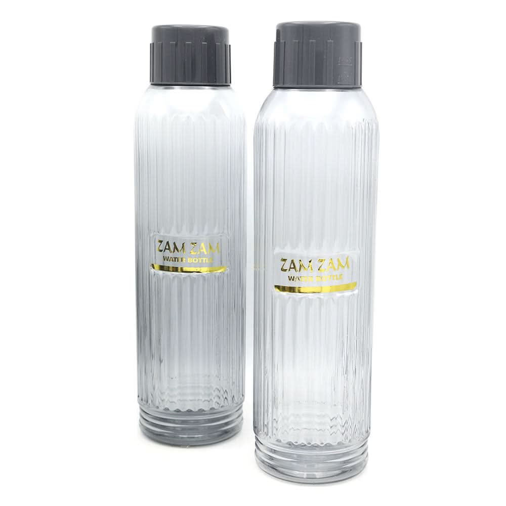 Water Bottle Pack Of 2 - Grey, Home & Lifestyle, Glassware & Drinkware, Chase Value, Chase Value