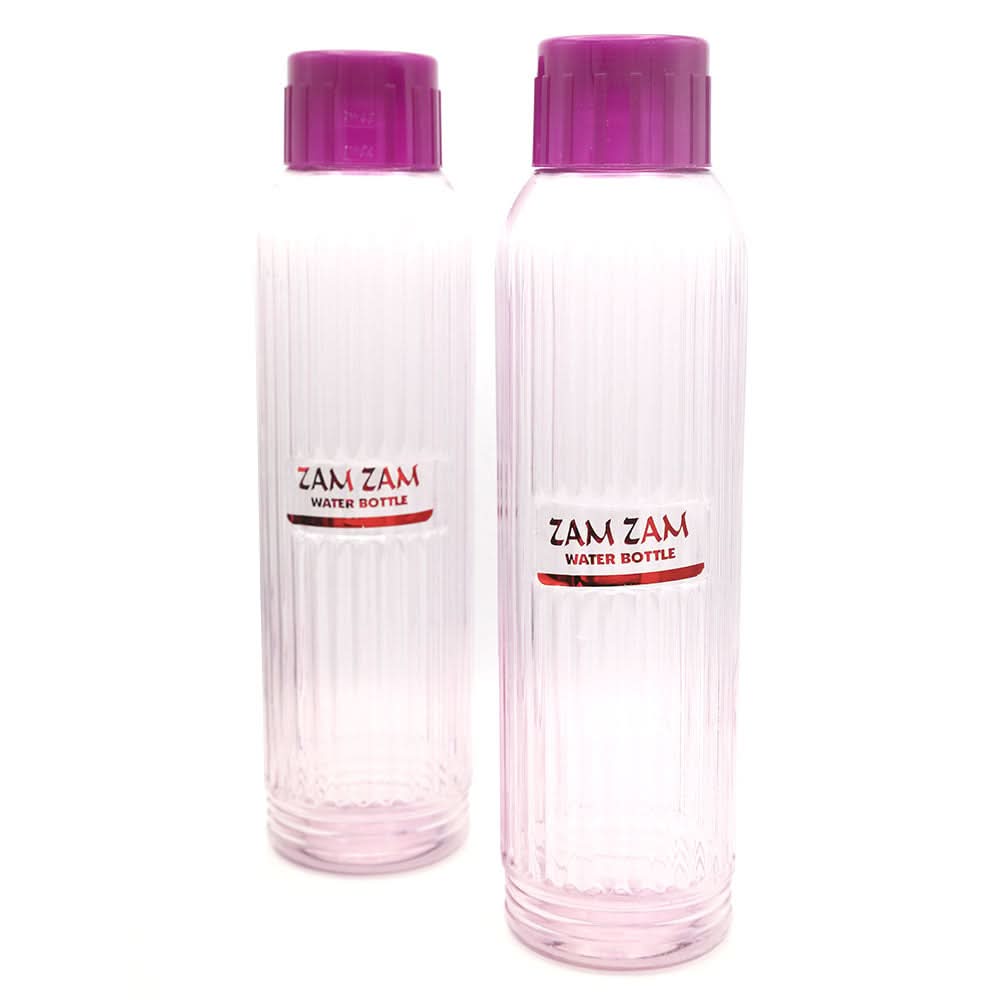 Water Bottle Pack Of 2 - Purple, Home & Lifestyle, Glassware & Drinkware, Chase Value, Chase Value