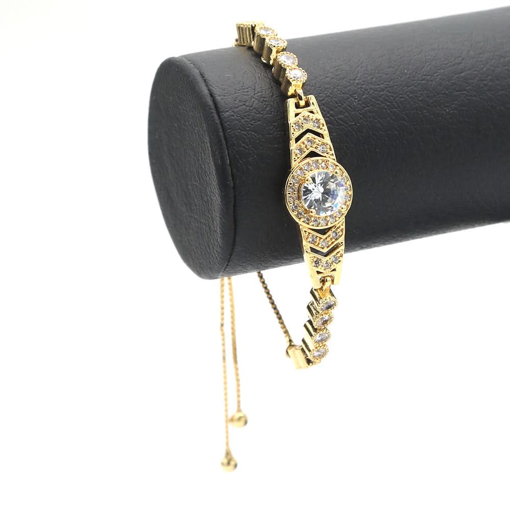 Women's Up Down Bracelet - Golden, Women, Bangles & Bracelets, Chase Value, Chase Value