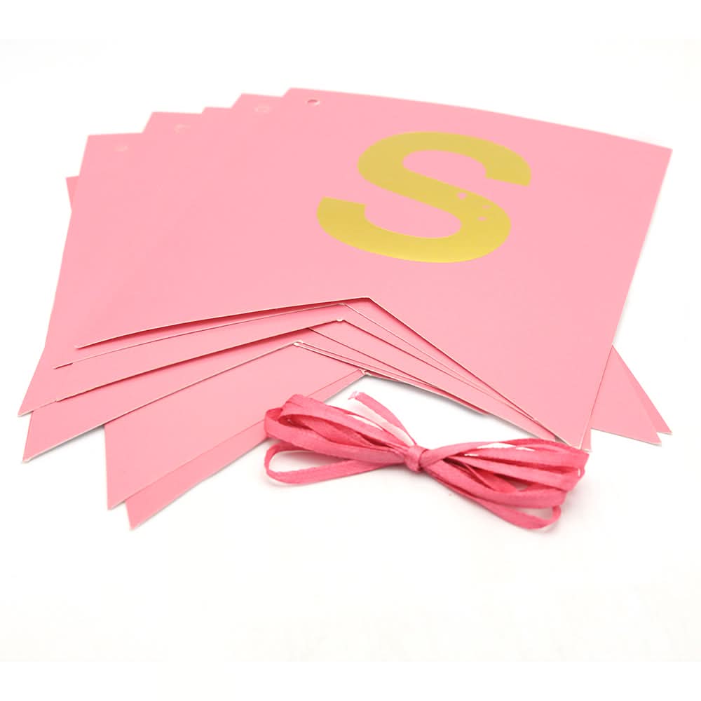 Its A Girl Bunting - Pink, Home & Lifestyle, Decoration, Chase Value, Chase Value