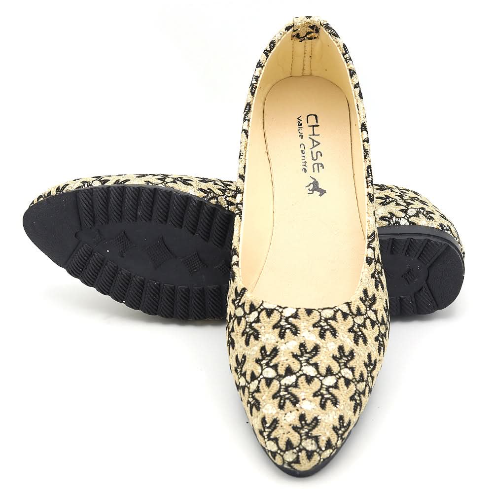 Women's Pumps 120 - Golden, Women, Pumps, Chase Value, Chase Value