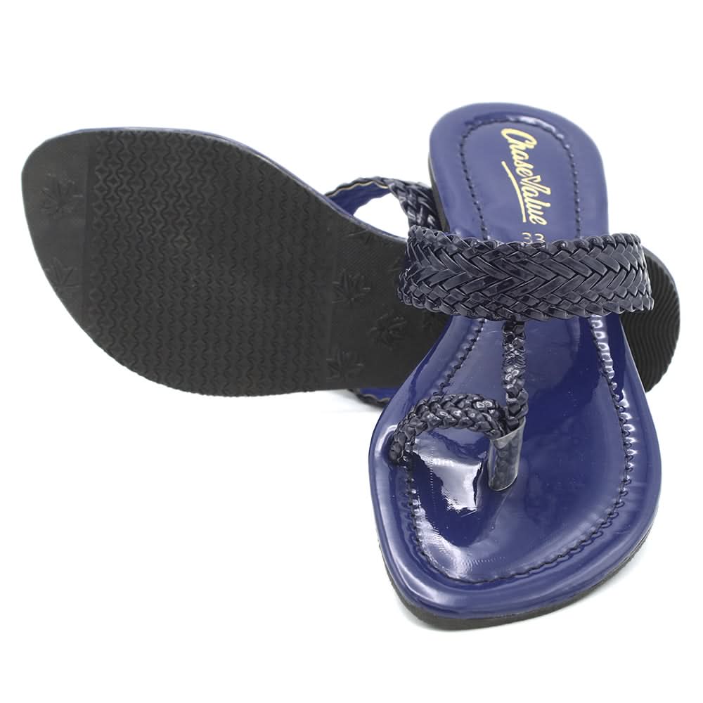 Girls Slipper - Navy Blue, Kids, Girls Slippers, Chase Value, Chase Value