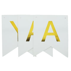 Happy Anniversary Bunting - White, Home & Lifestyle, Decoration, Chase Value, Chase Value